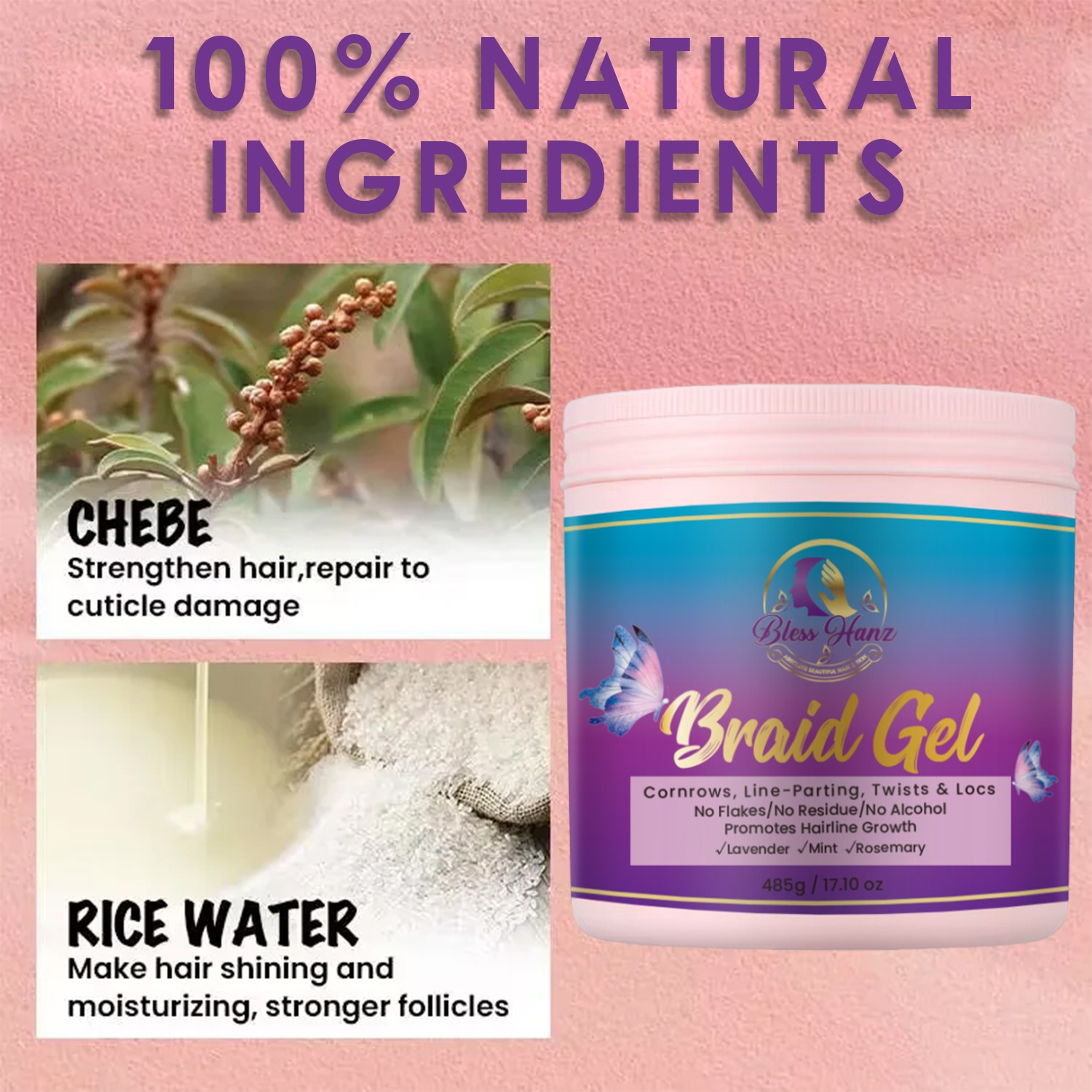 BRAID & LOC GEL 485G - Image 4